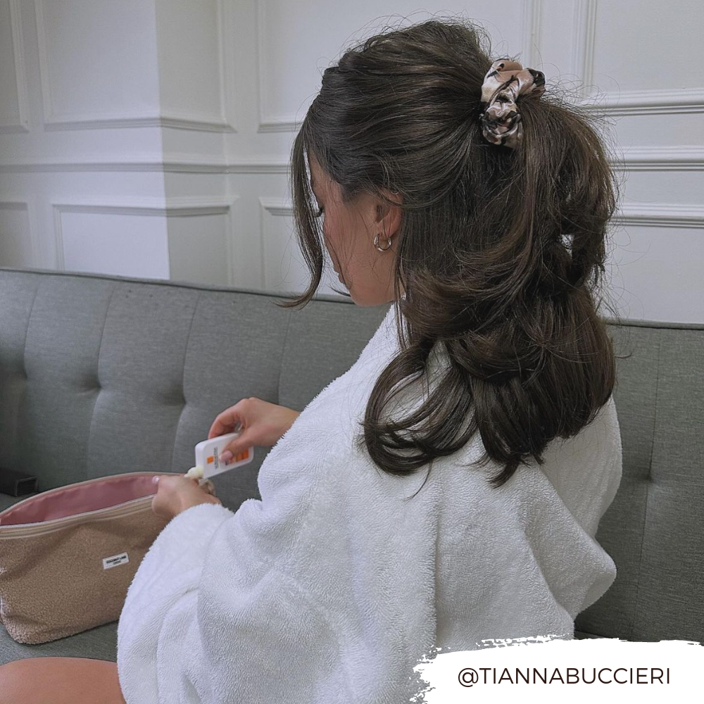 Ivory Tort Scrunchie