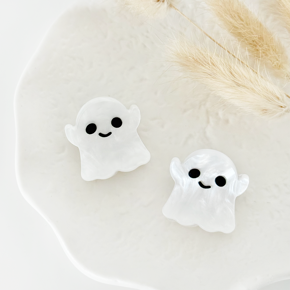 Cute Ghost Mini Claw Clips