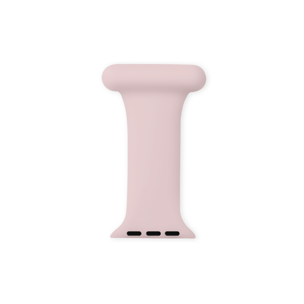Apple Watch Clip-on Fob Strap - NAKD Powder Pink