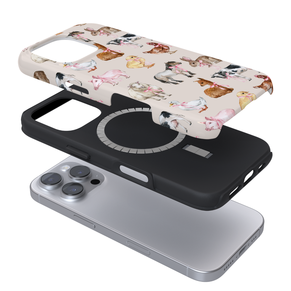 Tough MagSafe® Phone Case - Nude Coquette Farm