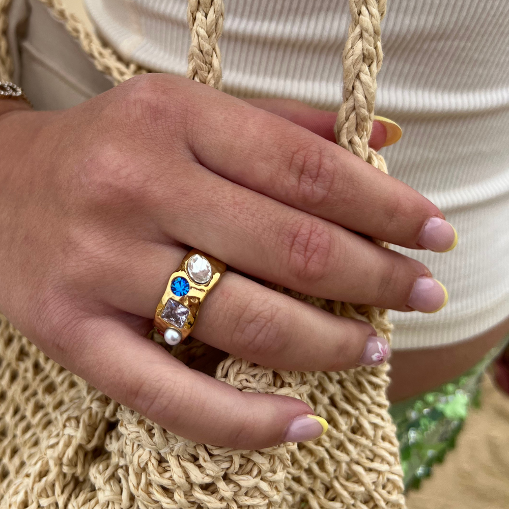 Balearic Bloom Ring