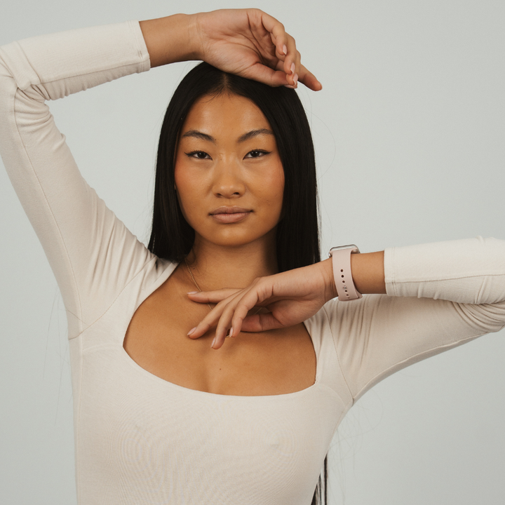 NAKD Apple Watch Strap - Powder Pink