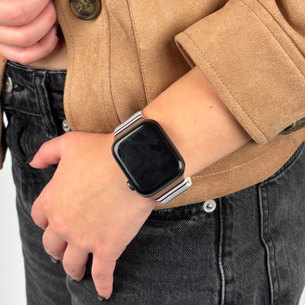 Retro Stripes Apple Watch Strap