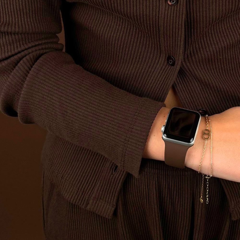 NAKD Apple Watch Strap - Chocolate