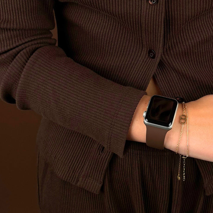 NAKD Apple Watch Strap - Chocolate