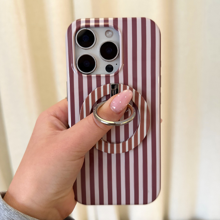 MAGSAFE® Phone Ring - Chestnut Stripes