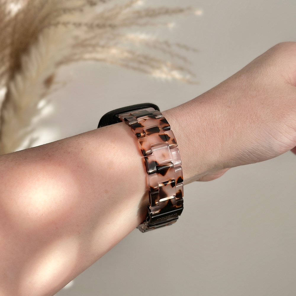 Fitbit Strap - LUXE Ivory Tort