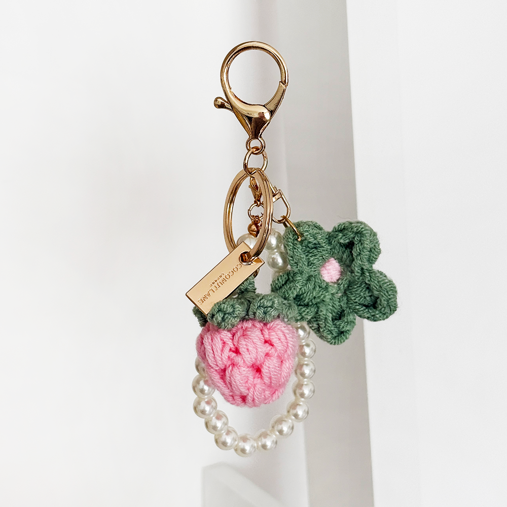 Flower Power Bag Charm