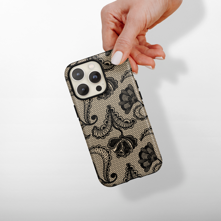 Tough MagSafe® Phone Case - Lace Noir