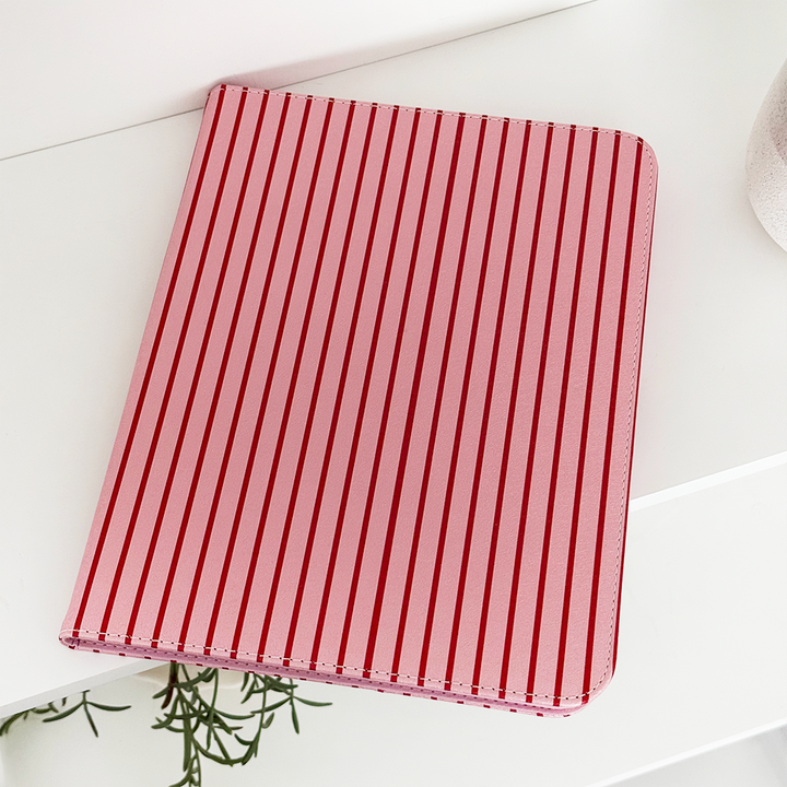 Cherry Stripe iPad Case