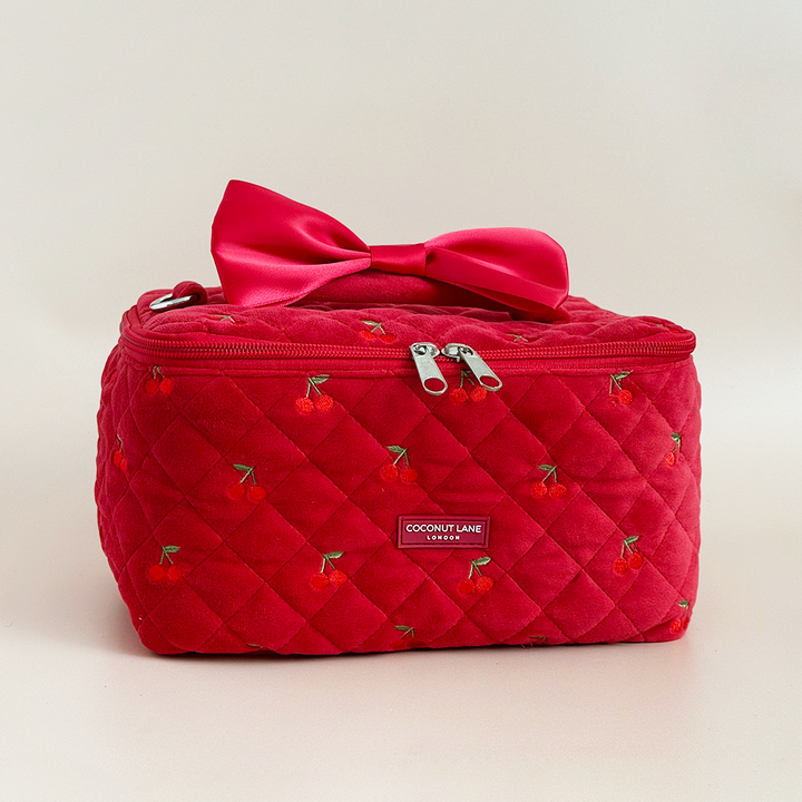 Travel Vanity Case - Cherry