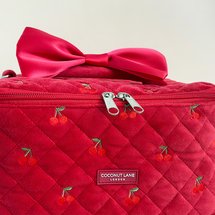 Travel Vanity Case - Cherry