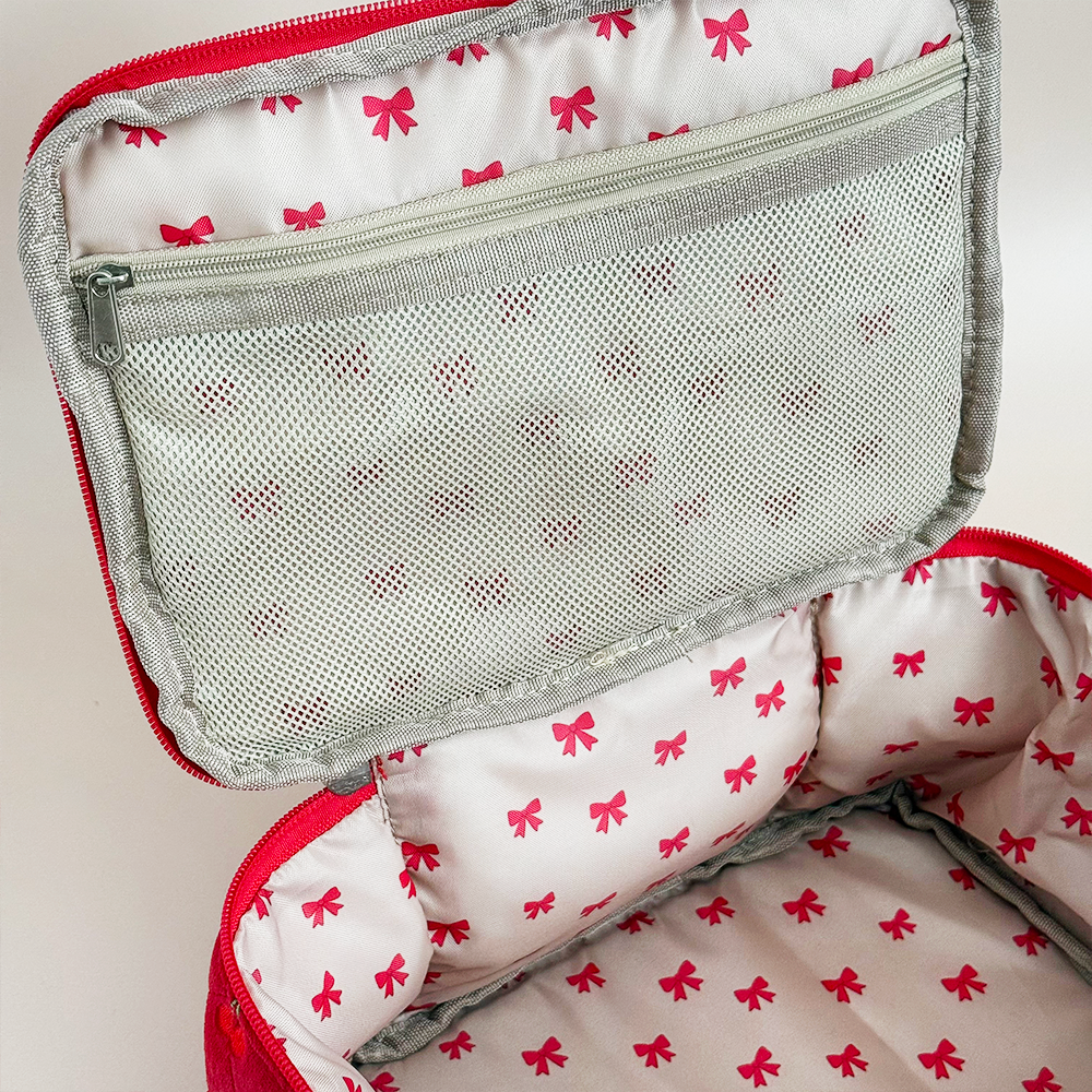 Travel Vanity Case - Cherry