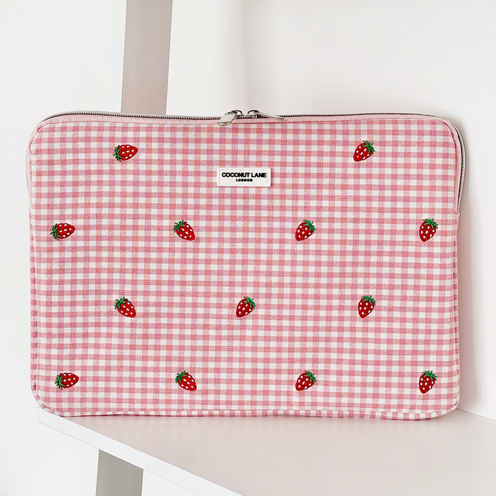 Strawberry Picnic Laptop Sleeve