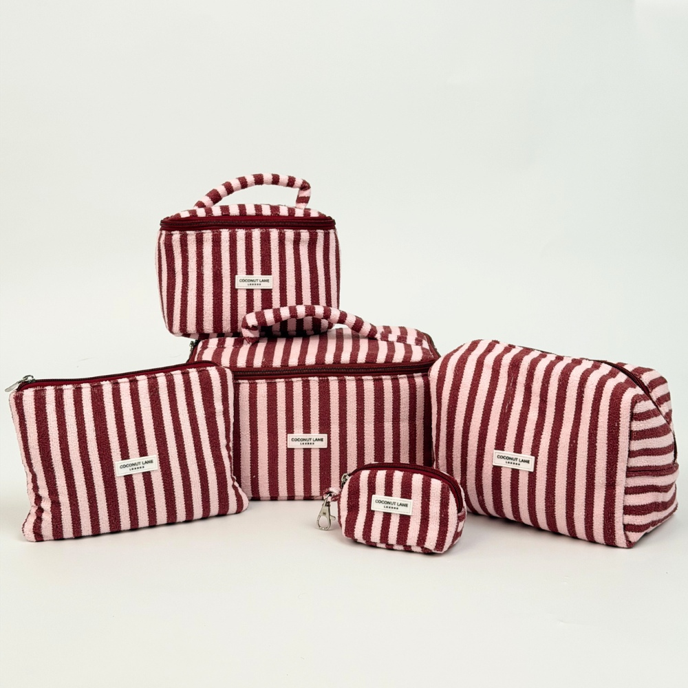 Group image of blushberry stripes