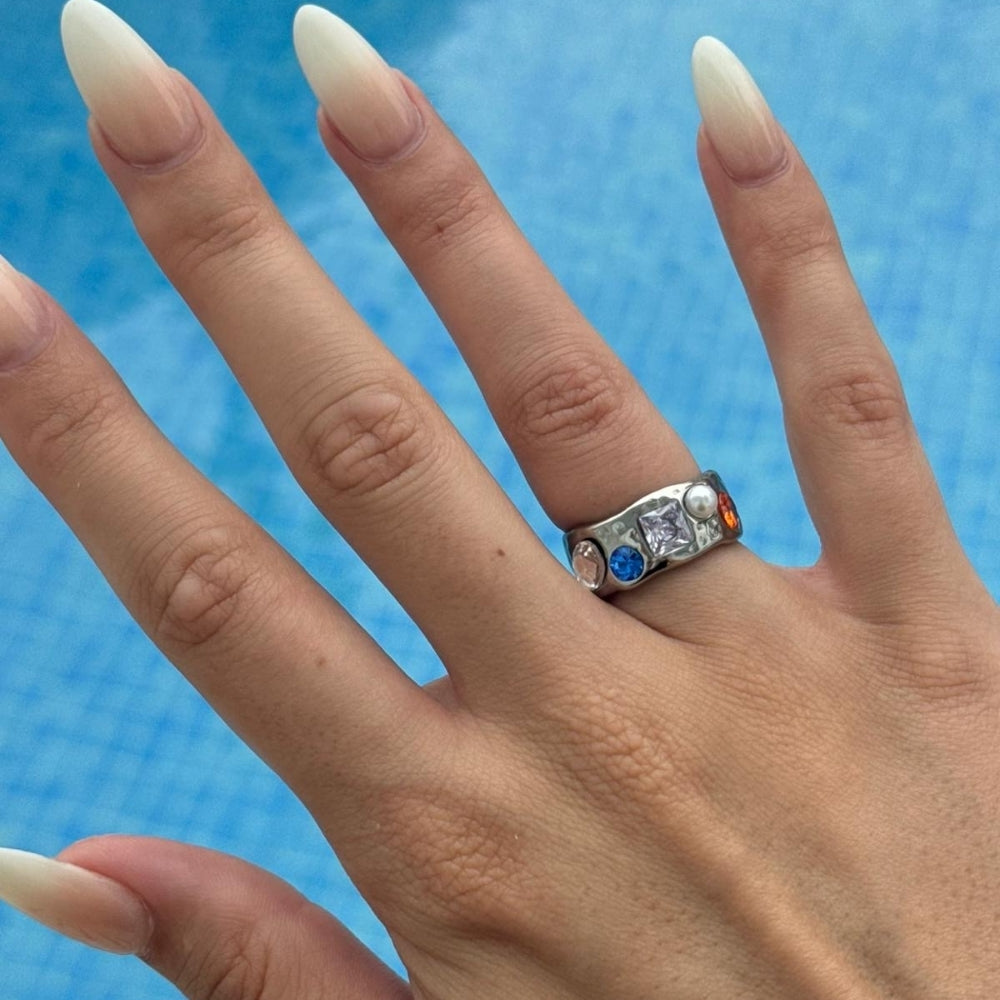 Balearic Bloom Ring