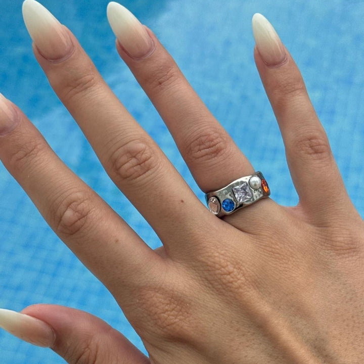 Balearic Bloom Ring