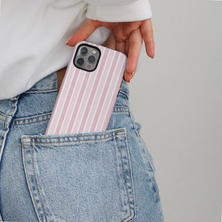 Tough Phone Case - Powder Stripe