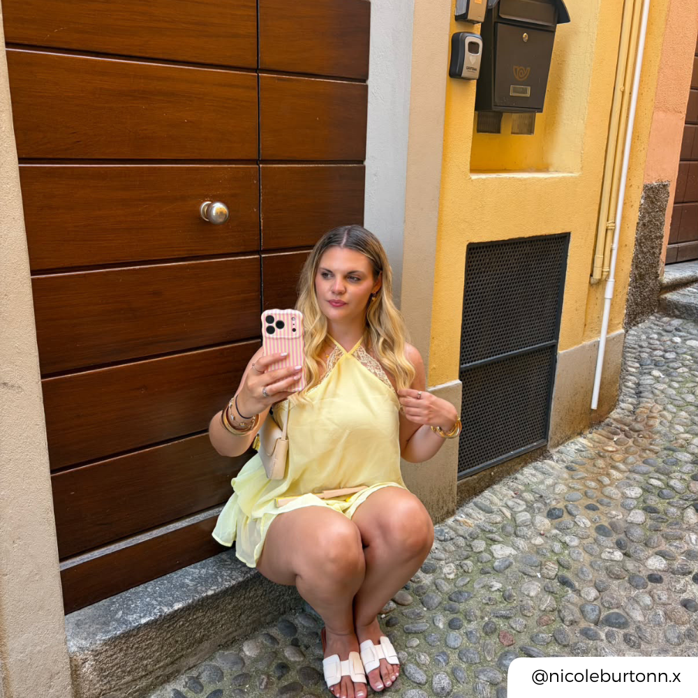 Wavy Phone Case - Pink Lemonade