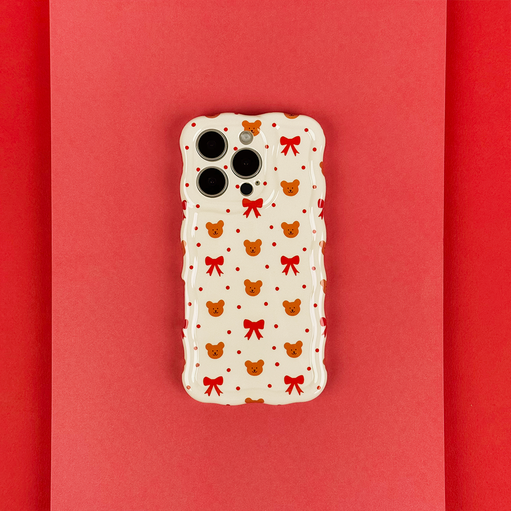 Wavy Phone Case - Beary Cute