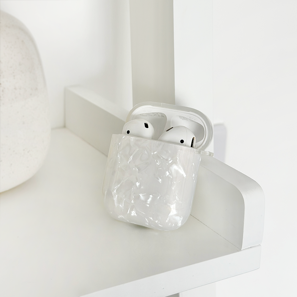 Airpods Case - White Pearl