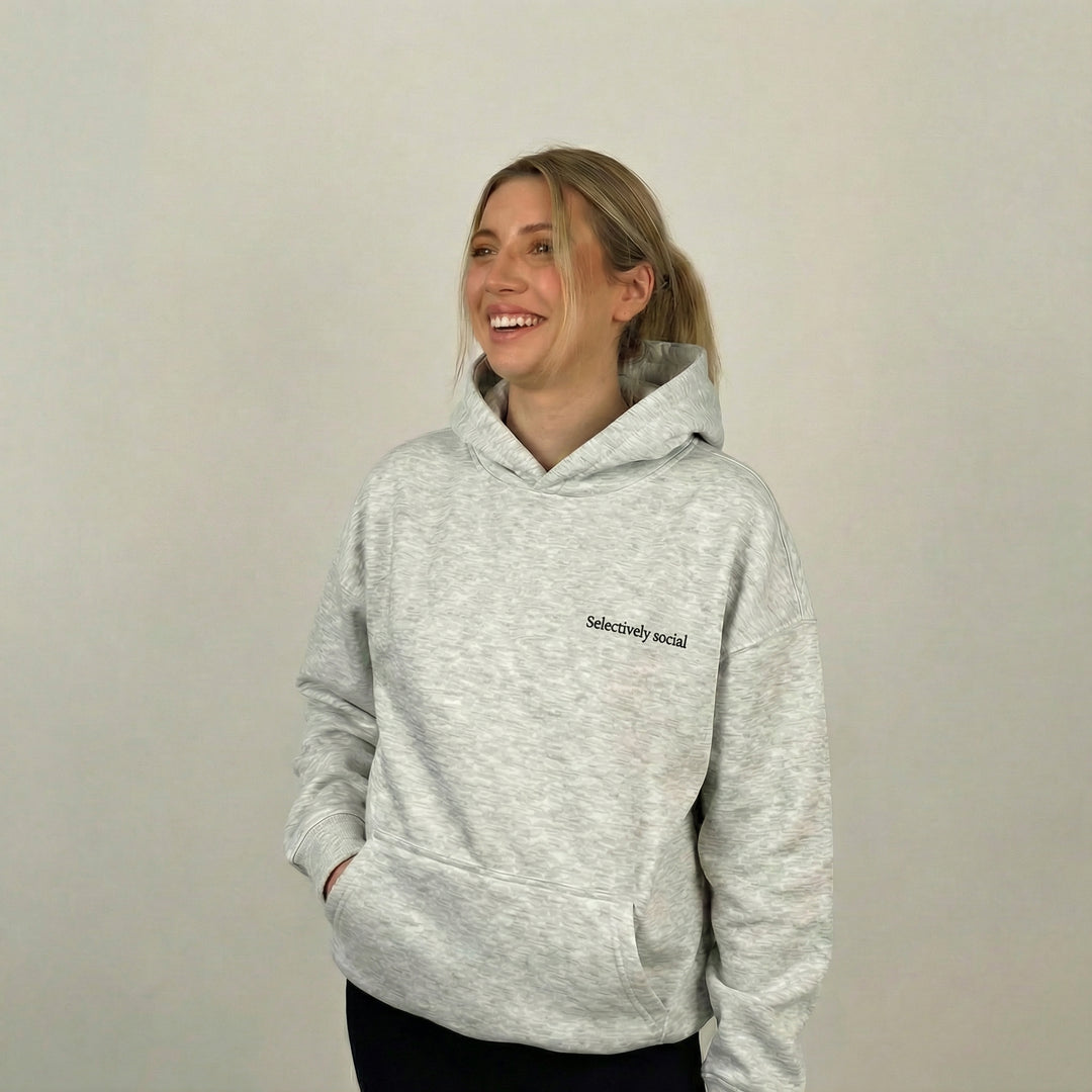 The Feelings Hoodie - Grey