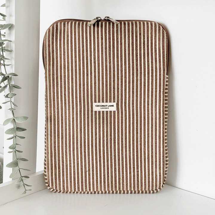 Chestnut Stripes TOWEL iPad Sleeve