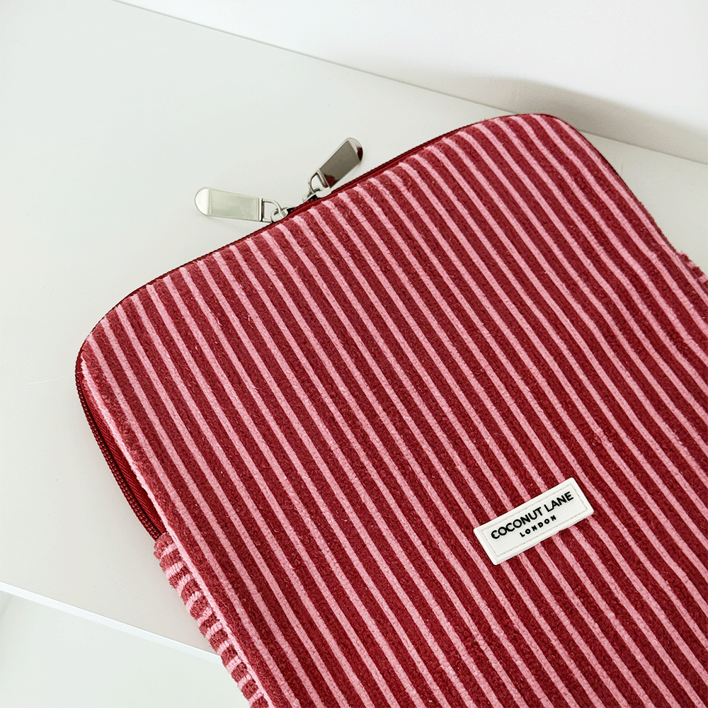 Mulberry Stripes TOWEL iPad Sleeve