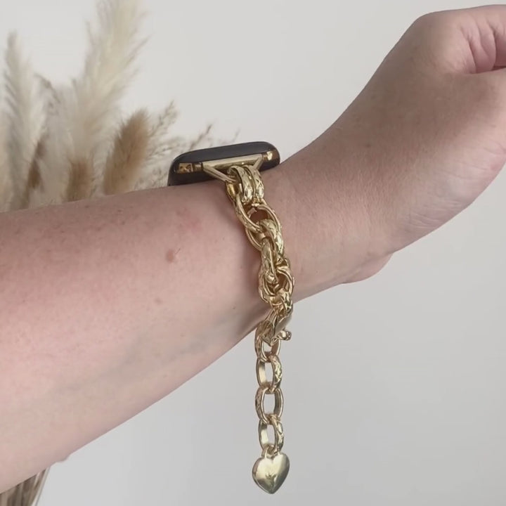 Chain Bracelet Apple Watch Strap - Gold