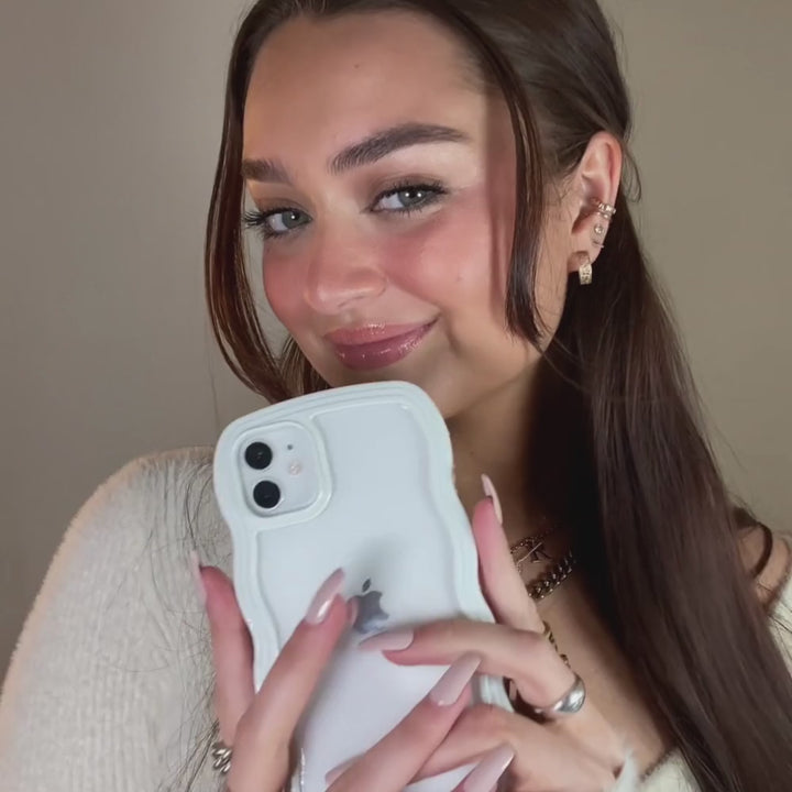 Curvy Phone Case - Cream