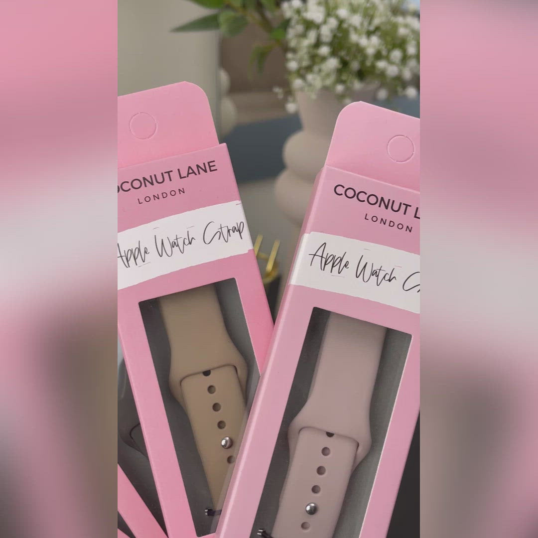 NAKD Apple Watch Strap - Powder Pink