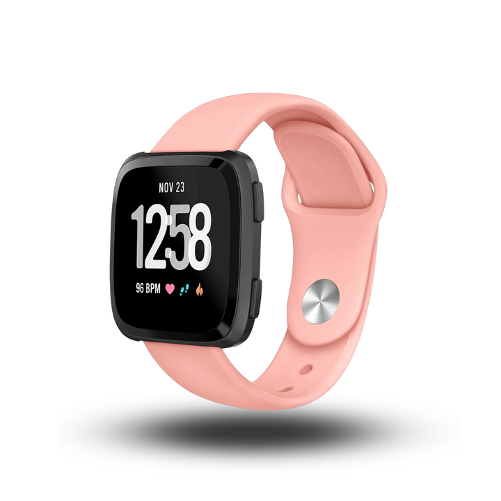 NAKD Fitbit Strap - Coral Pink