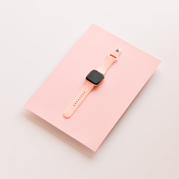 NAKD Fitbit Strap - Coral Pink