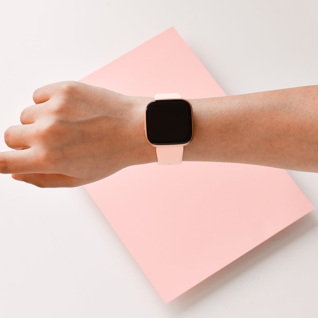 NAKD Fitbit Strap - Coral Pink