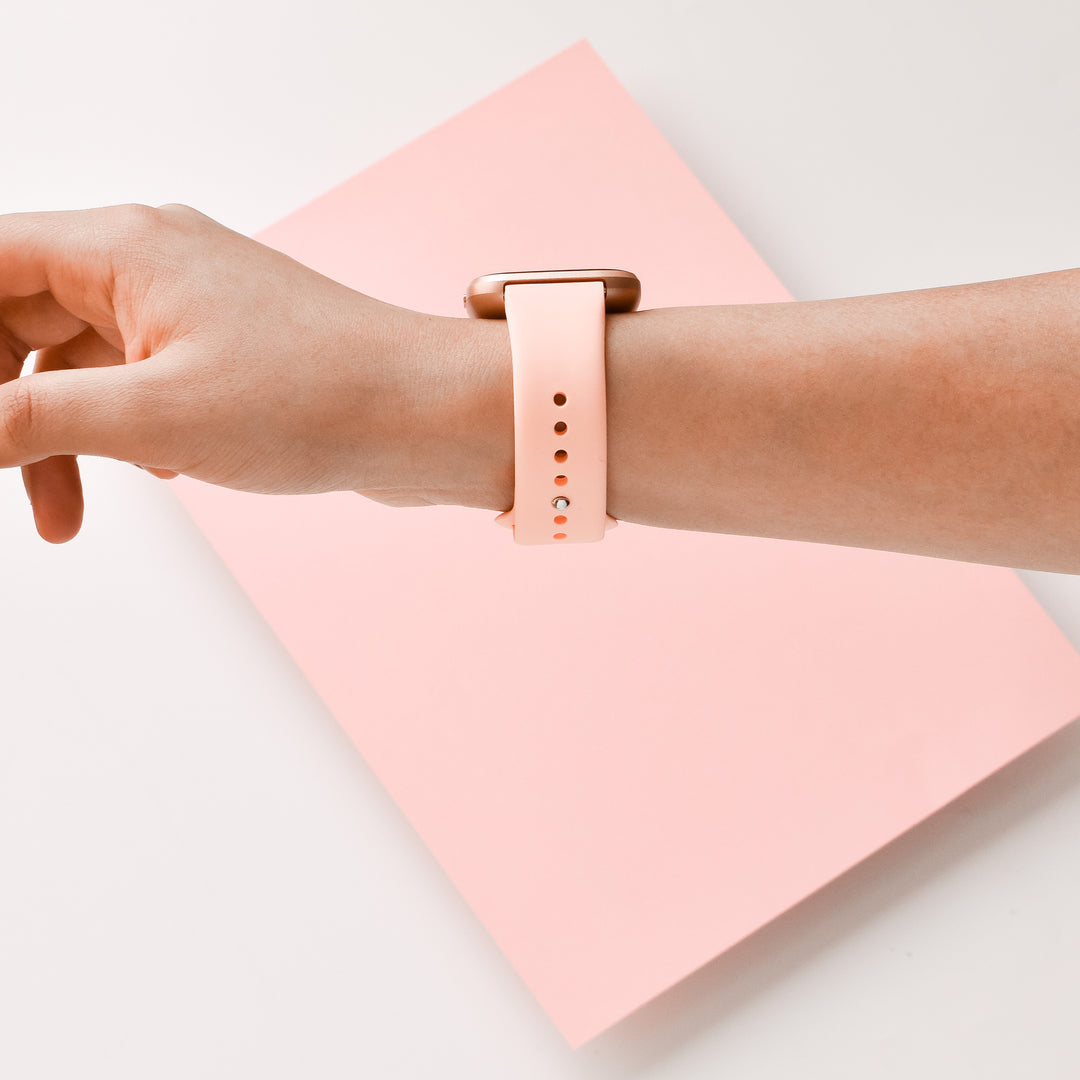 NAKD Fitbit Strap - Coral Pink