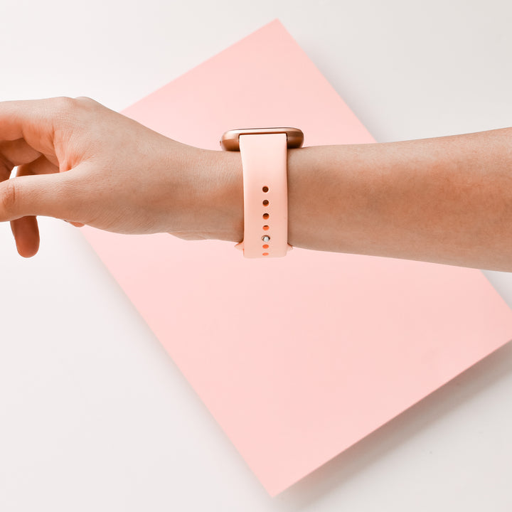 NAKD Fitbit Strap - Coral Pink