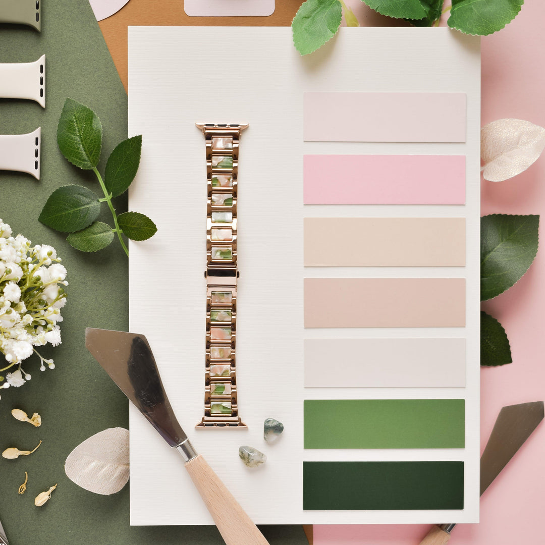 pink-and-green-marble-with-rose-gold-stainless-steel-apple-watch-strap