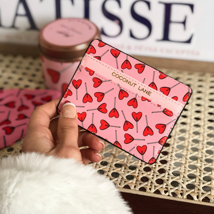 Candy Hearts Card Holder